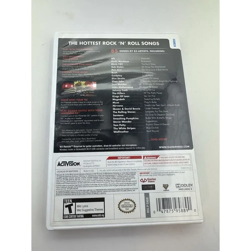 Nintendo product guitar